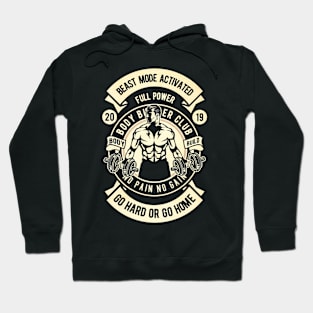 Beast Mode Activated body builder Hoodie